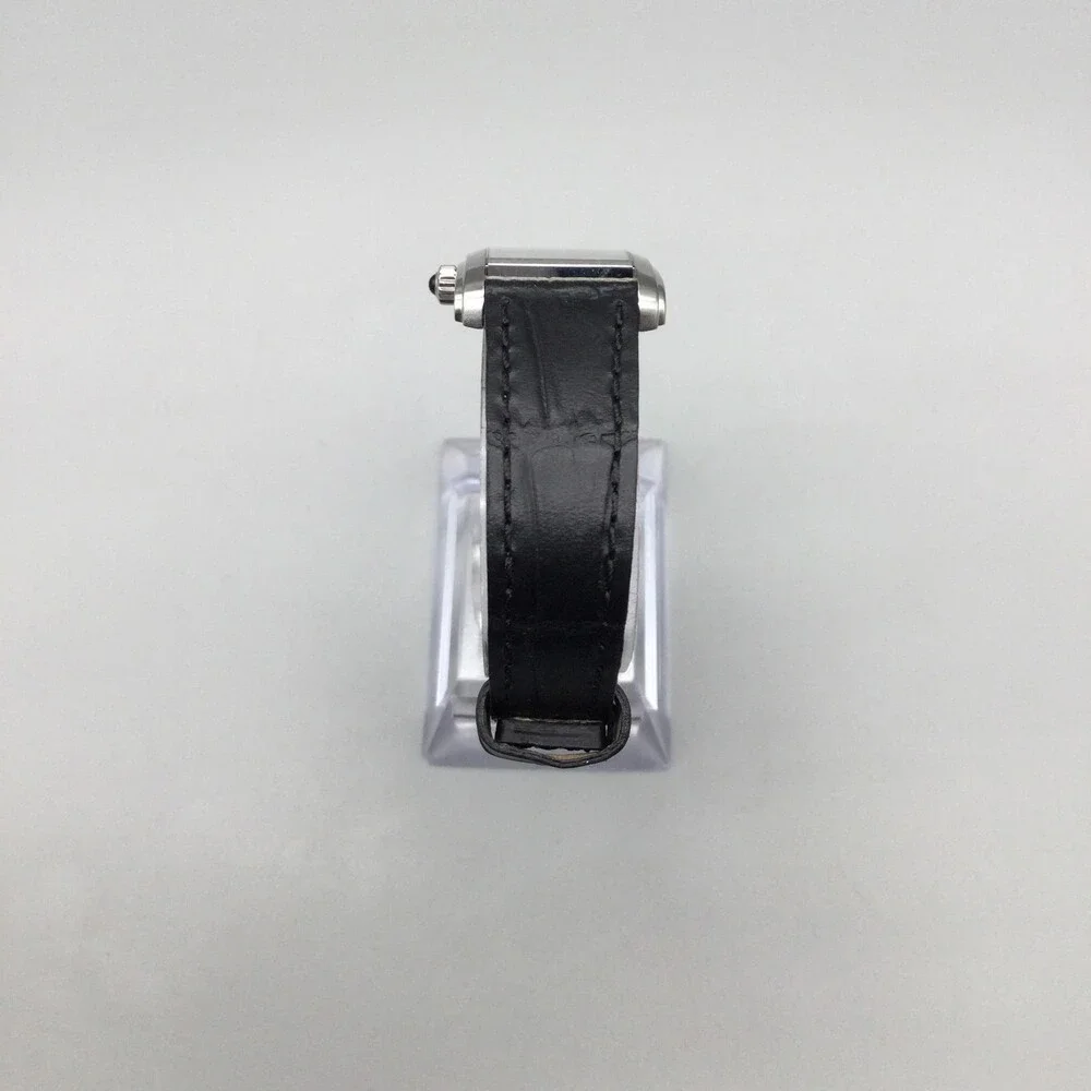 Victorinox Swiss Army Womens Watch 21mm Black Dial Leather New Battery